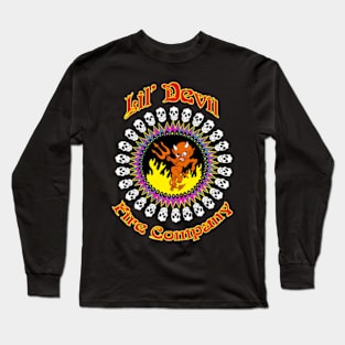 Lil' Devil Fire Company Colour 2 Long Sleeve T-Shirt